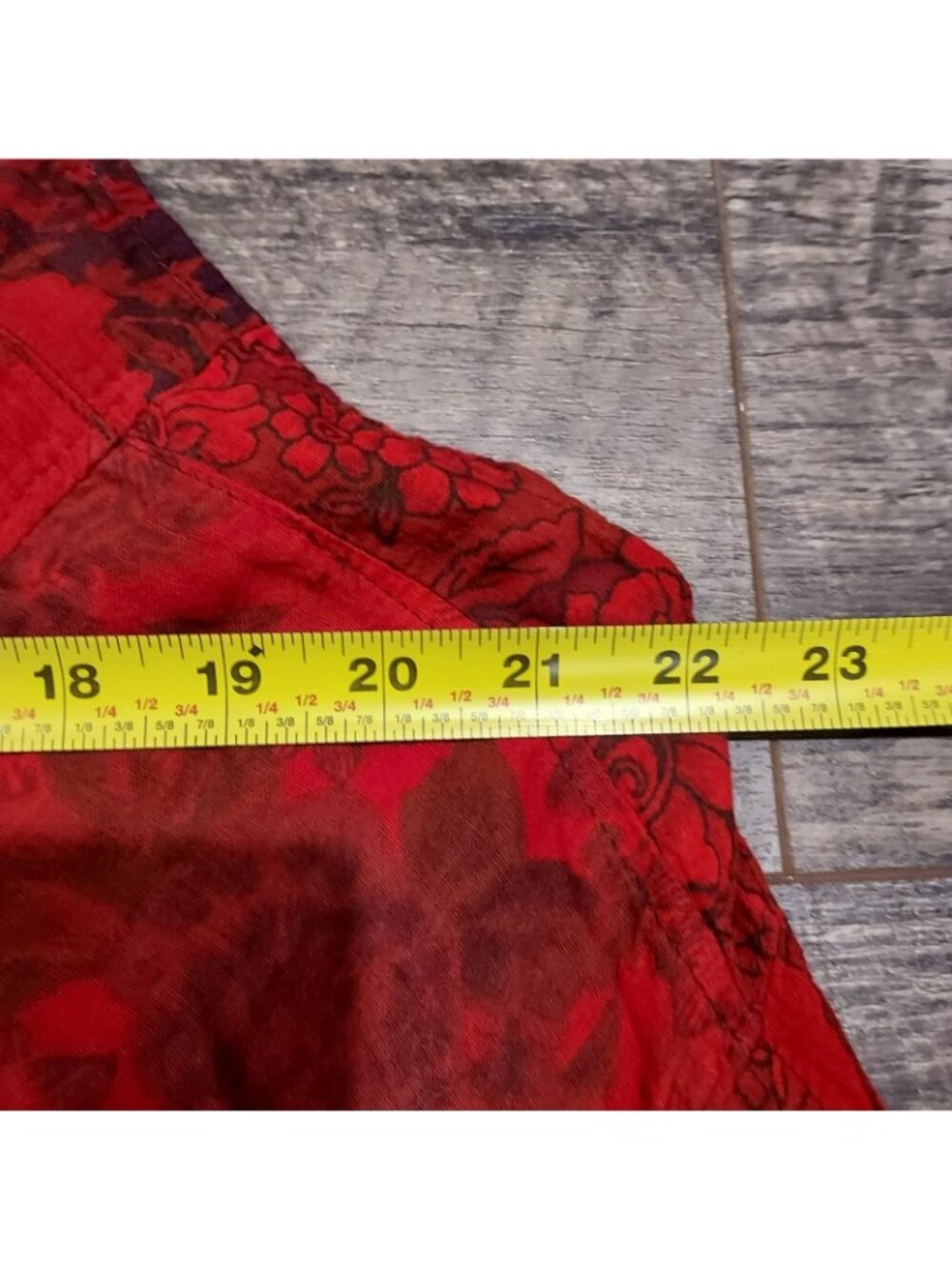 Tunic Tank Dress Winged Horse Pool Coverup Sleevless India Red Boho Beachcore - Picture 6 of 11